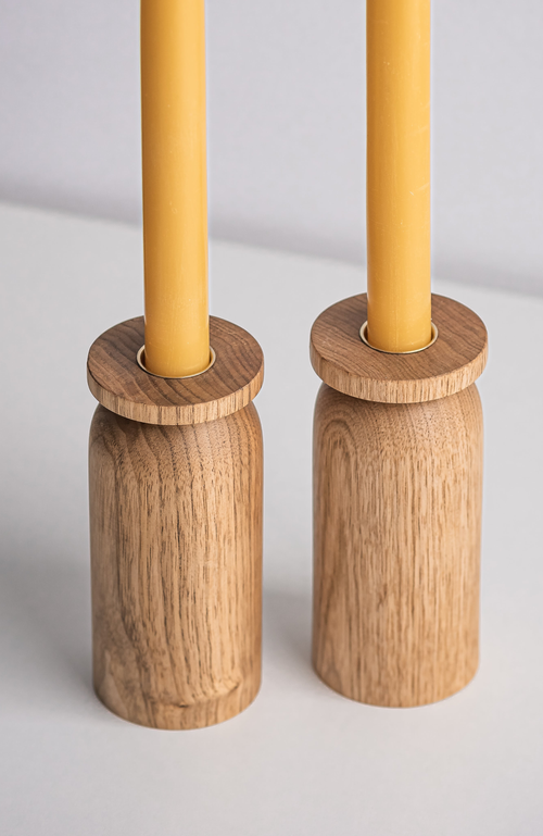 Shop Le Tenon Et La Mortaise The Lighthouse Jar Candle Holder In Natural