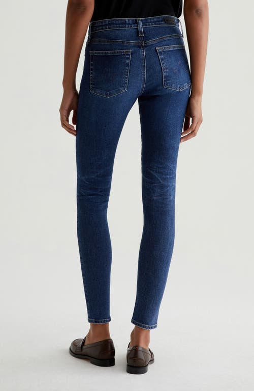 Shop Ag The Farrah Mid Rise Skinny Jeans In Vp 10 Years Zurich