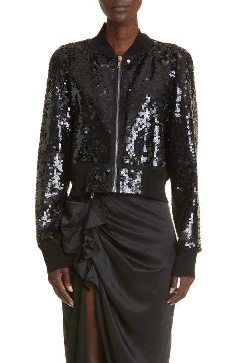 black sequin jacket | Nordstrom