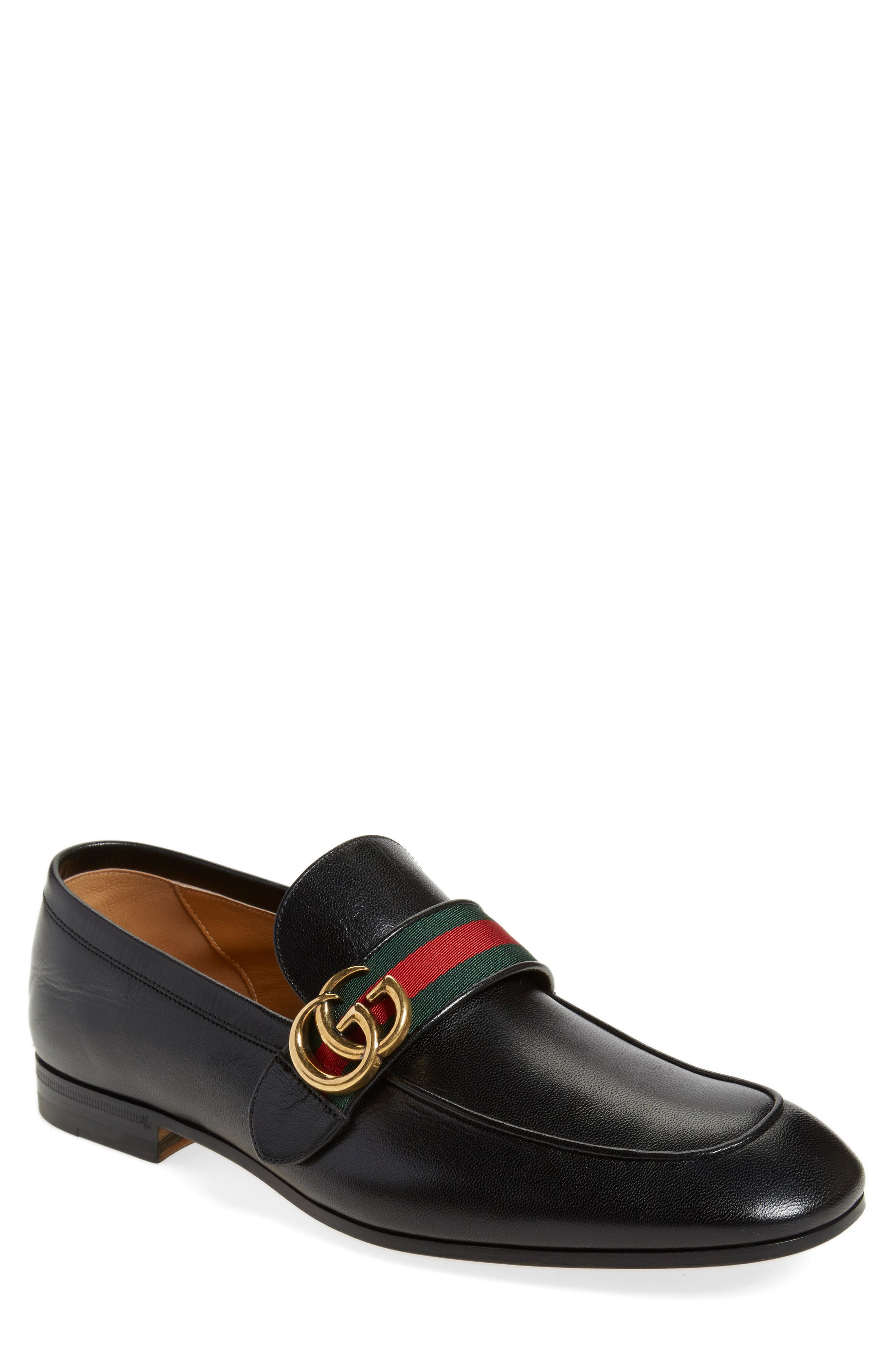 gucci double g loafers