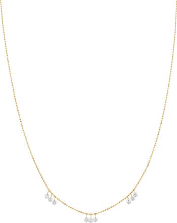 Bony levy 2025 floating diamond necklace