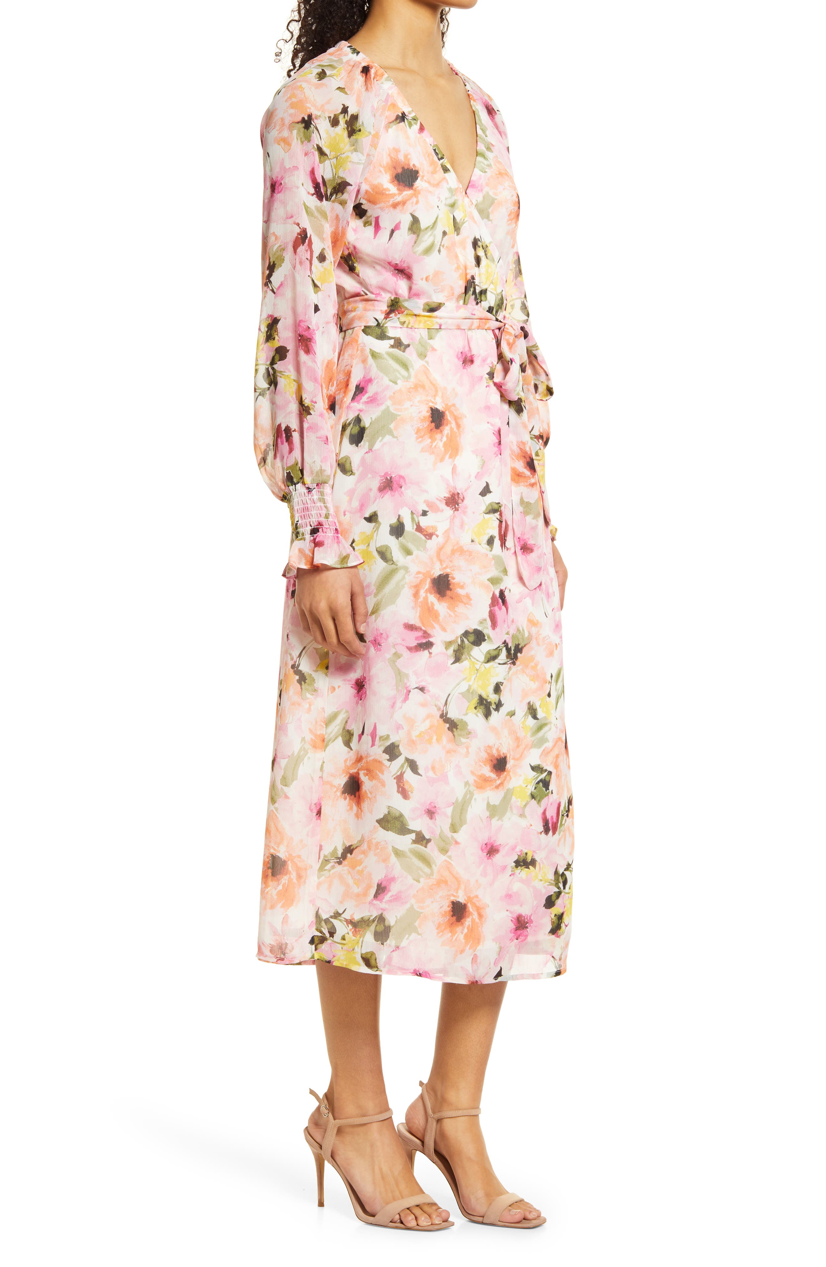 charles henry floral dress