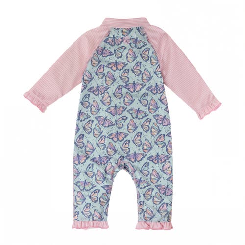 Uv Skinz Sun & Swim Suit In Sweet Butterflies
