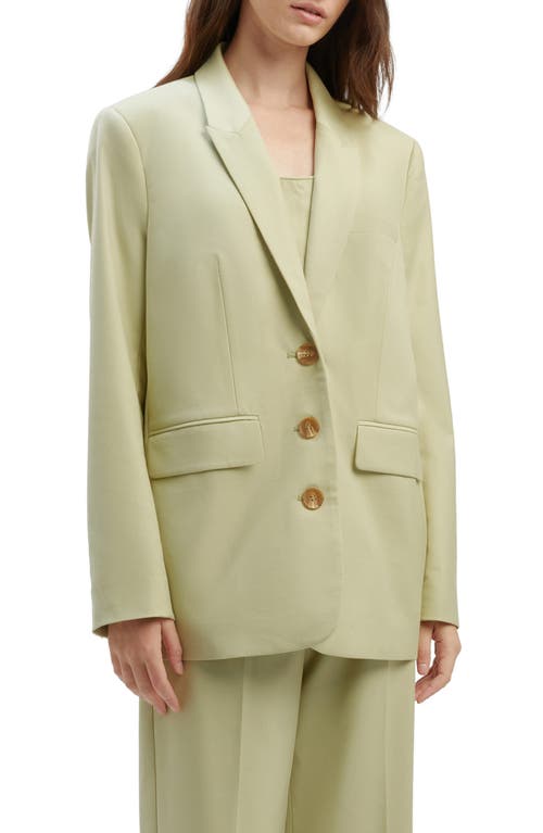 Shop Bardot Charlie Blazer In Pale Khaki