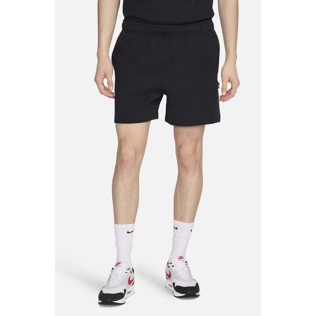 Nike Sportswear Air Knit Shorts In Black