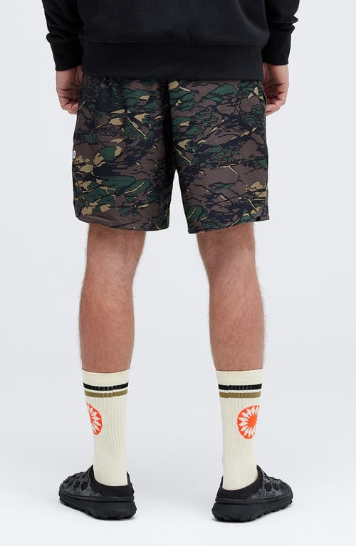 Stance Complex Hybrid Shorts In Greencamo
