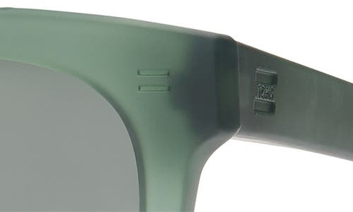 Toms Juniper 54mm Round Sunglasses In Spruce Crystal Fade/green