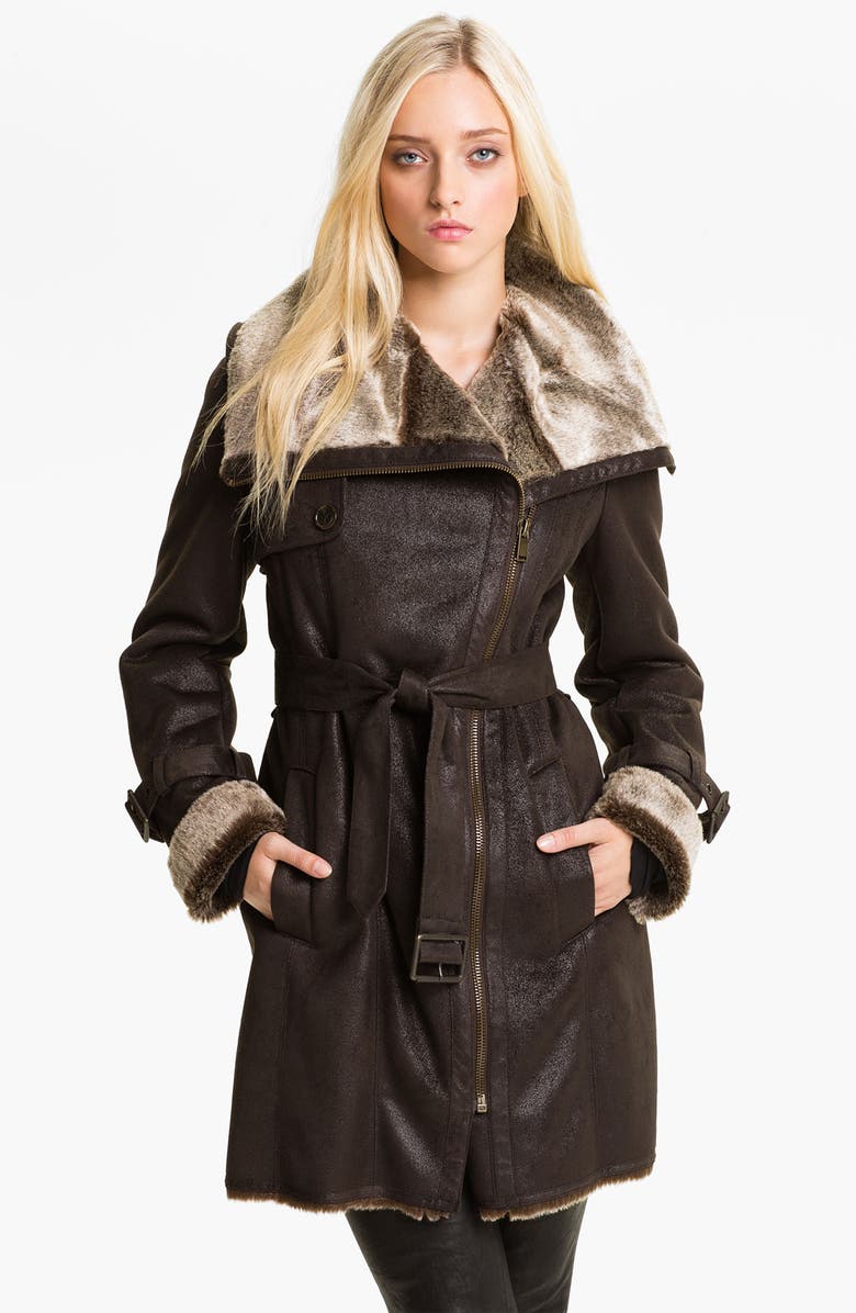 Marc New York by Andrew Marc Faux Shearling Coat | Nordstrom