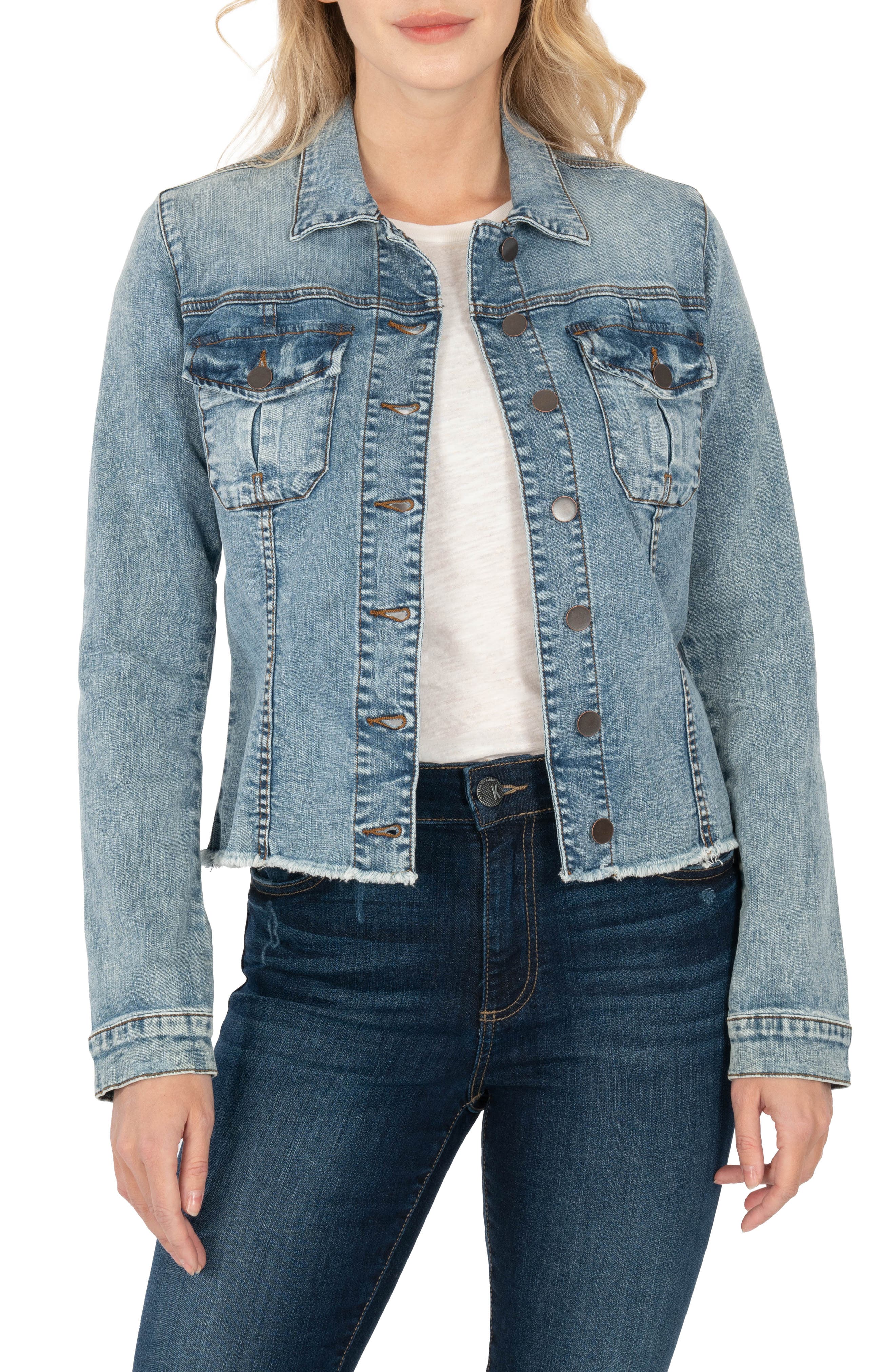 denim coat for ladies