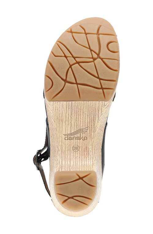 DANSKO DANSKO LUCIA SLINGBACK PLATFORM PUMP 