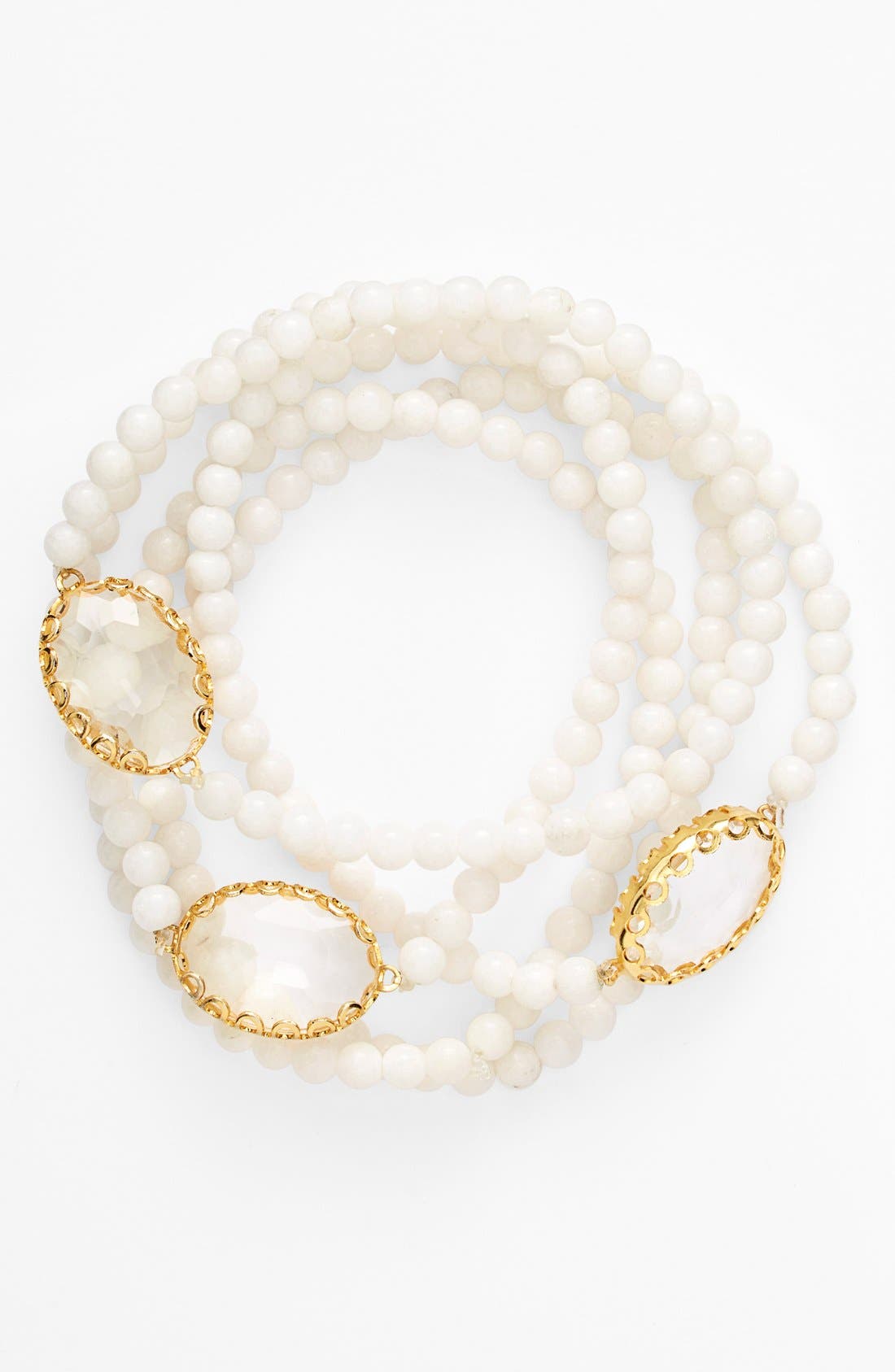 Nordstrom FiveRow Beaded Stretch Bracelet Nordstrom