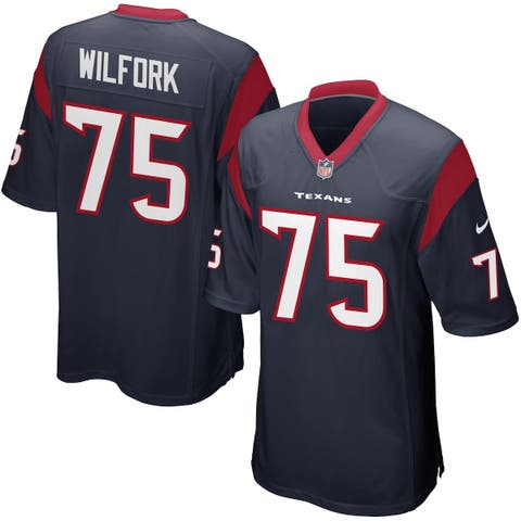 Women's Houston Texans Vince Wilfork Nike Navy Blue Game Jersey