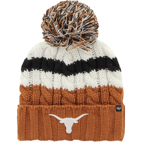 Men's '47 Texas Orange Texas Longhorns Bering Cuffed Knit Hat