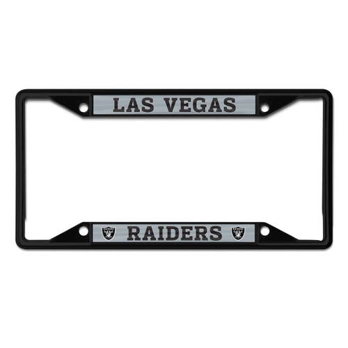 WINCRAFT WINCRAFT LAS VEGAS RAIDERS CHROME COLOR LICENSE PLATE FRAME