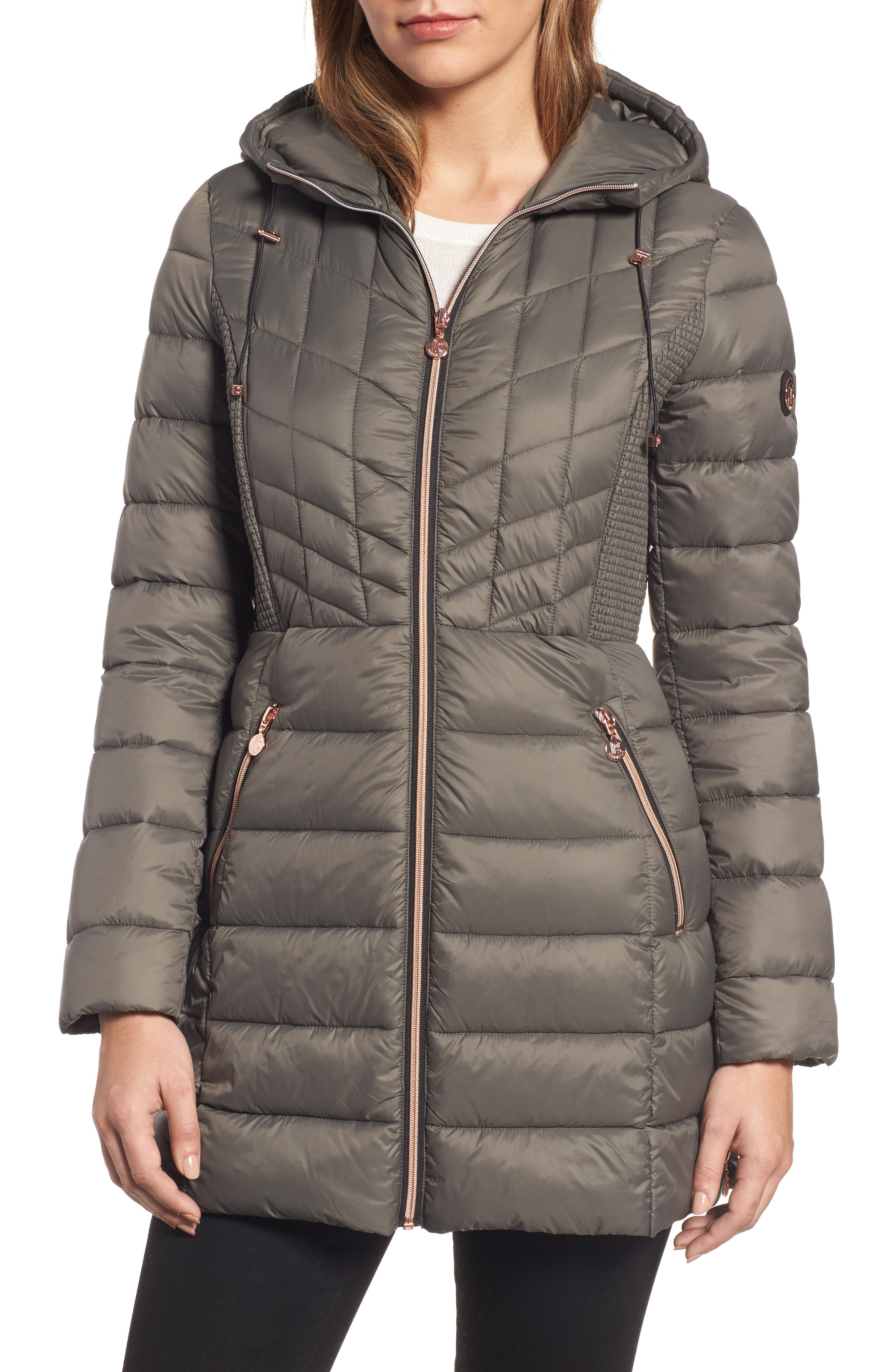 bernardo packable down jacket