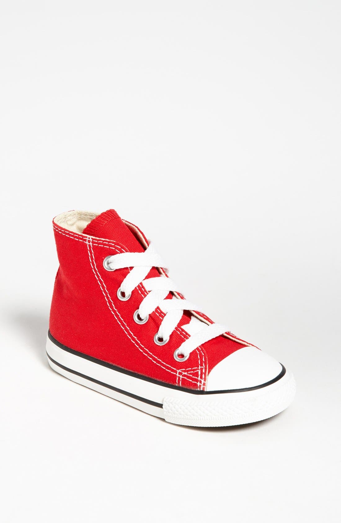 infant red converse high tops