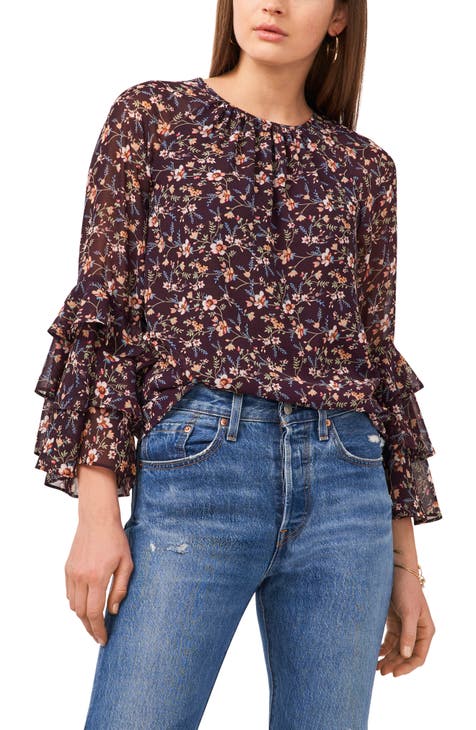 Women's Brown Tops | Nordstrom