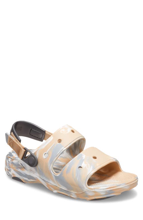 Crocs Mens  All Terrain Sandal In Chai/multi