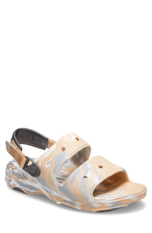 Shop Crocs Classic All Terrain Sandal In Chai/multi