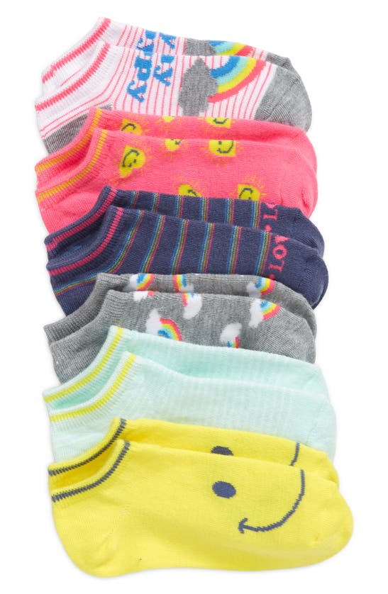 Tucker + Tate Kids' Assorted 6-pack Low Cut Socks In Stay Happy Pack