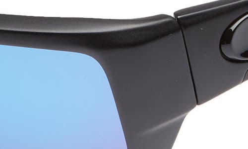 Shop Costa Del Mar Fantail 60mm Polarized Sunglasses In Blackout/blue Mirror