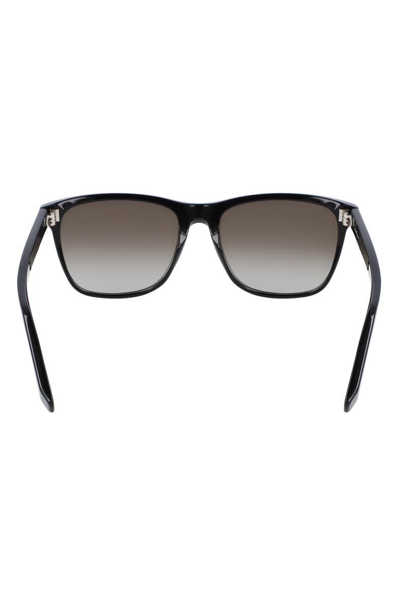 FERRAGAMO 57mm Gradient Rectangle Sunglasses | Nordstrom