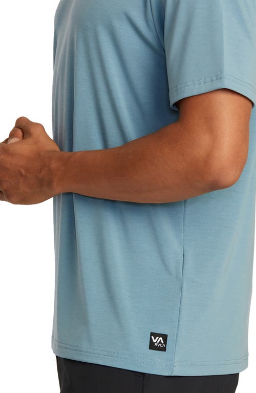 Rvca Va Sport Balance Performance T-shirt In Haze