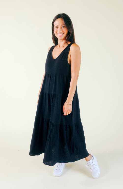 POPLINEN POPLINEN TERESA TIERED TANK DRESS