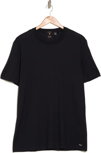BOSS Tribel Silk & Cotton Crewneck T-Shirt | Nordstromrack