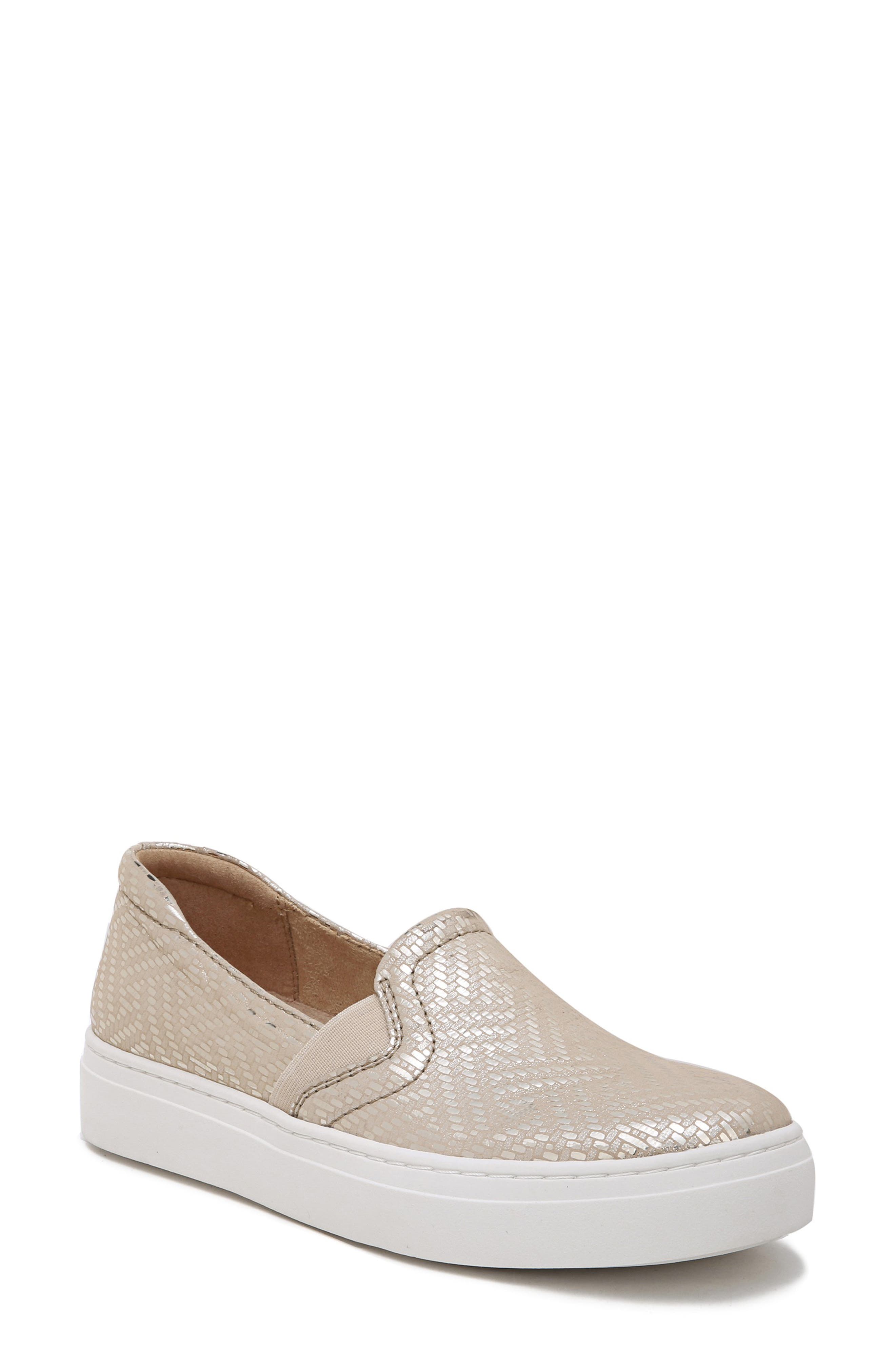 Naturalizer Carly 3 Slip-On Sneaker- Metallic