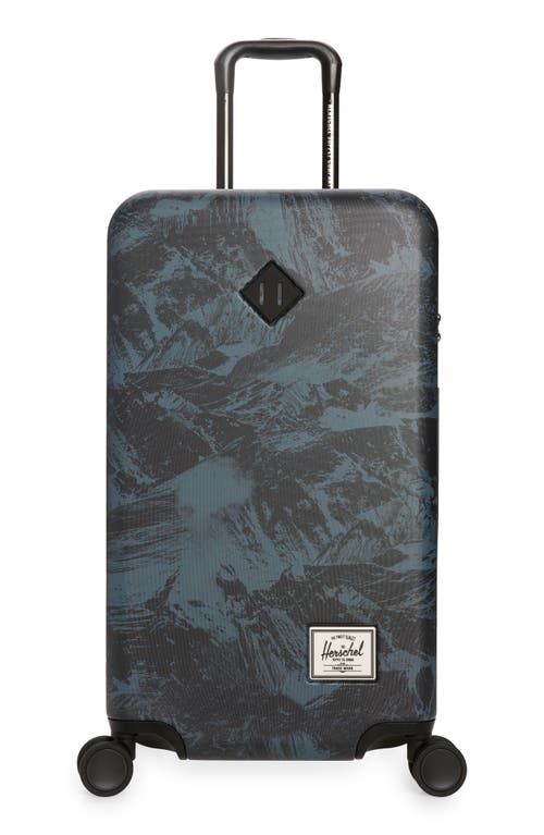 Heritage Hardshell Medium Luggage in Steel Blue Shale Rock