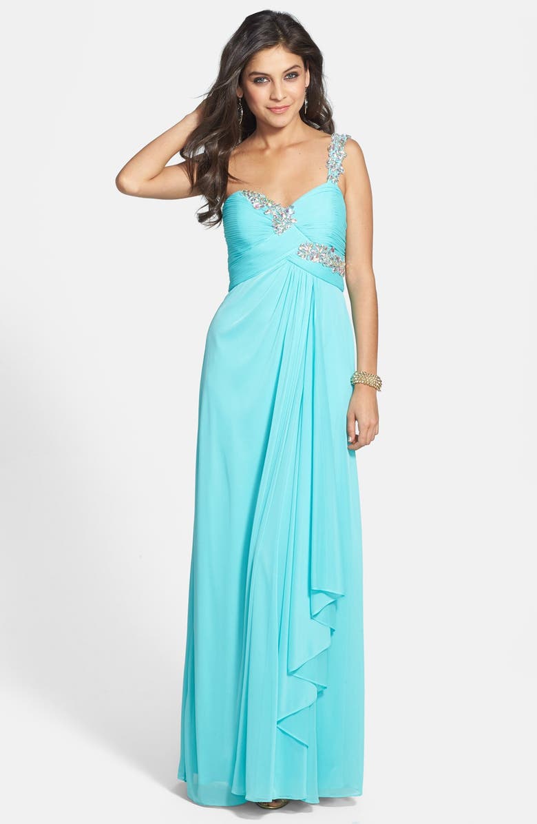 Xscape Embellished Sweetheart Bodice Gown | Nordstrom