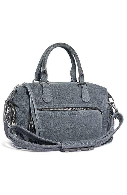 Aimee Kestenberg Away We Go Leather Satchel In Denim Leather