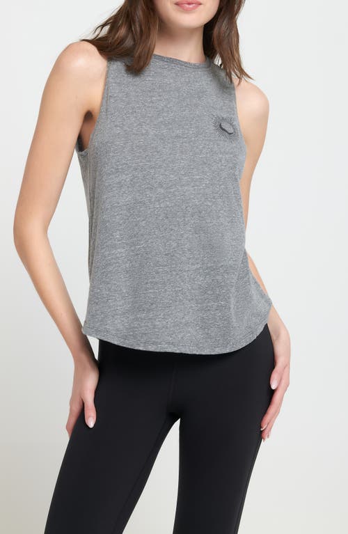 Shop Spiritual Gangster Harmony Jade Muscle Tank In Heather Grey