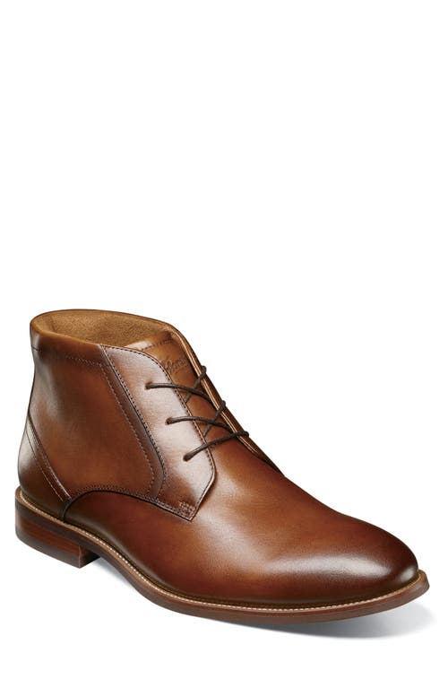 Shop Florsheim Rucci Plain Toe Chukka Boot In Cognac