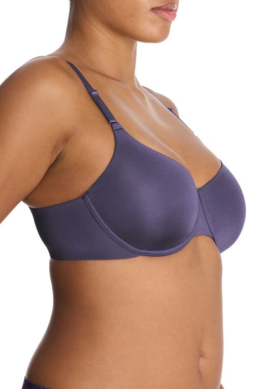 Shop Natori Liquid Underwire Full Fit Contour Bra In Nightfall