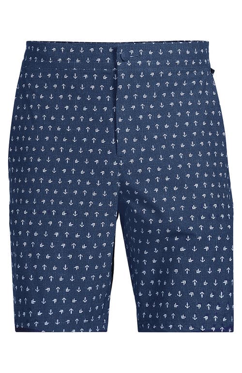 LANDS' END LANDS' END SHORELINE 9" SWIM TRUNKS