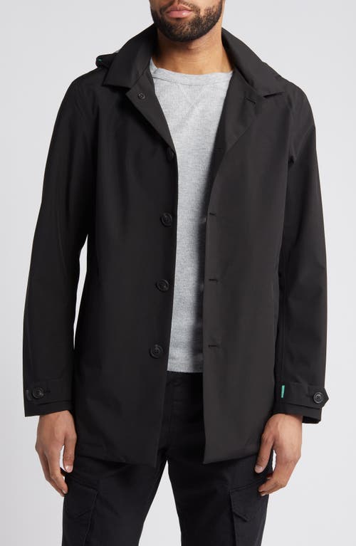 Save The Duck Benjamin Waterproof Rain Jacket in Black at Nordstrom, Size Xx-Large