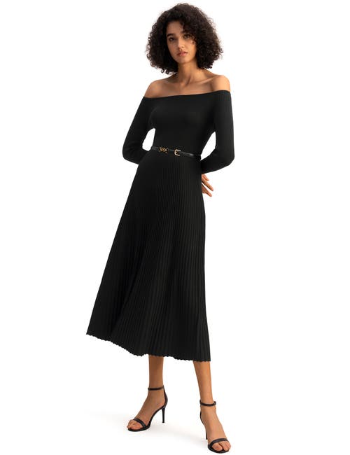 Shop Lilysilk The Vivi Knit Dress In Black