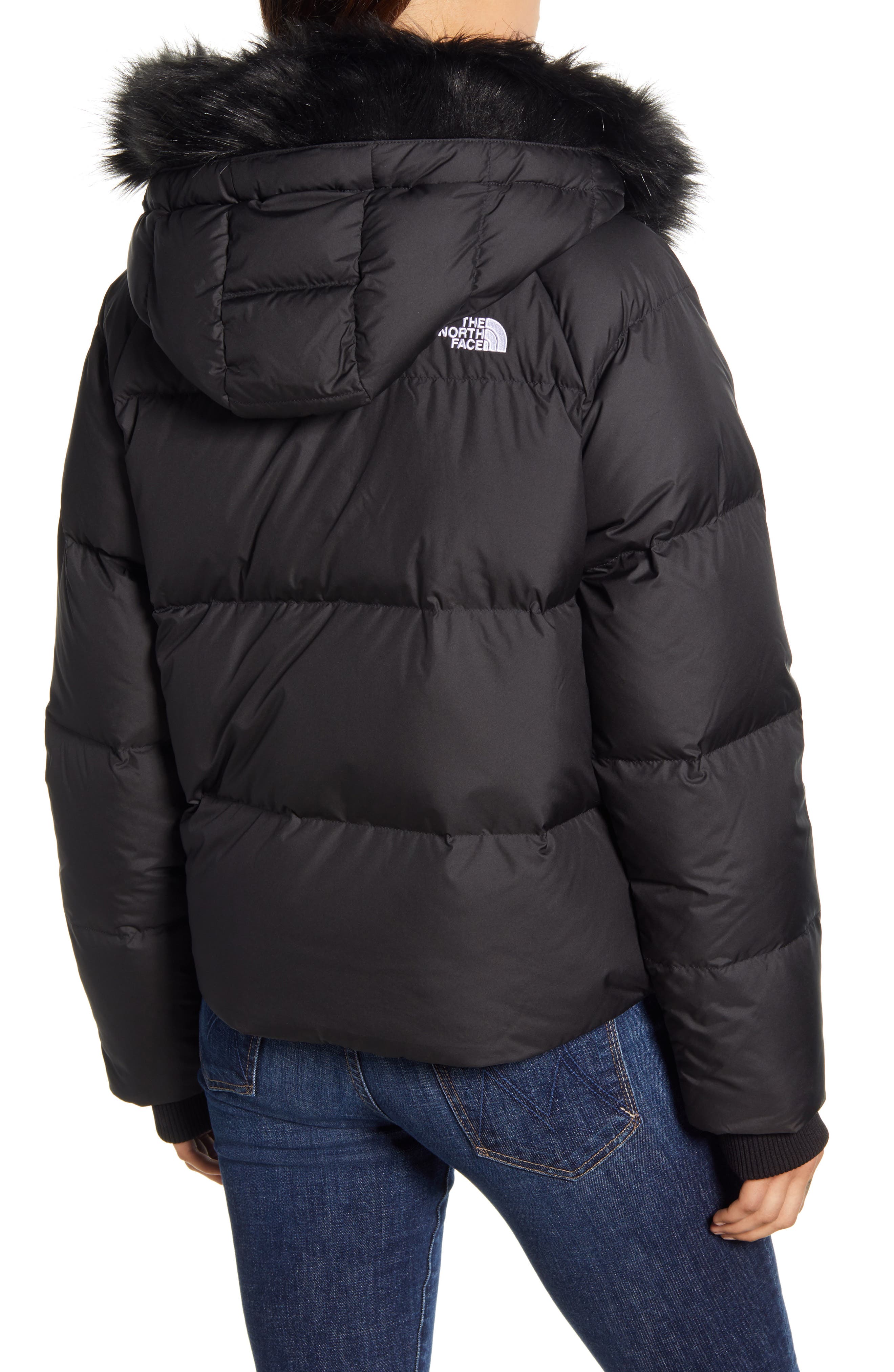 dealio 550 fill power crop hooded down jacket