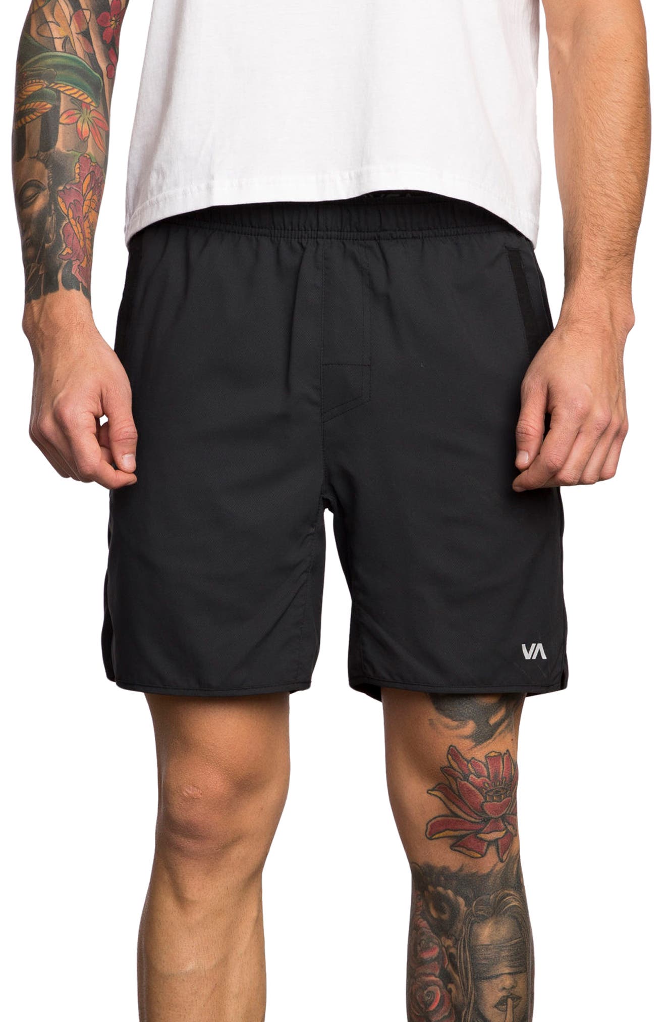 rvca sports shorts