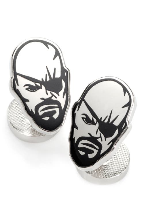 Cufflinks, Inc. Nick Fury Cuff Links in Silver at Nordstrom