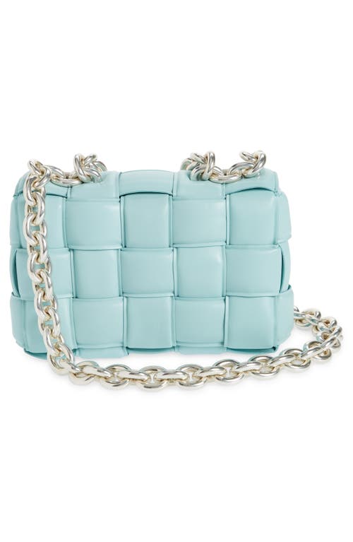 Bottega Veneta The Chain Cassette Bag In Spearmint/silver