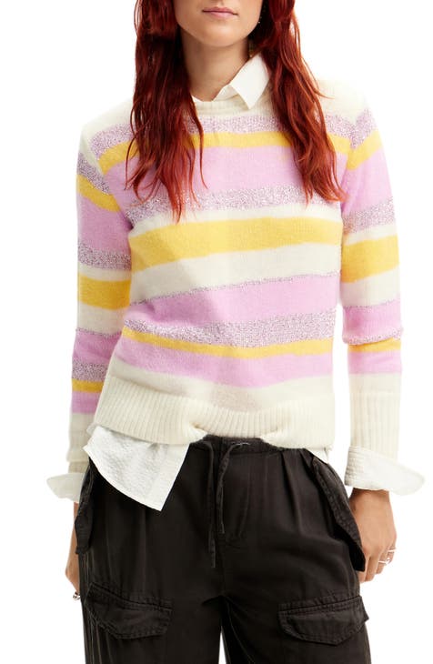 Jers Maka Stripe Crewneck Sweater