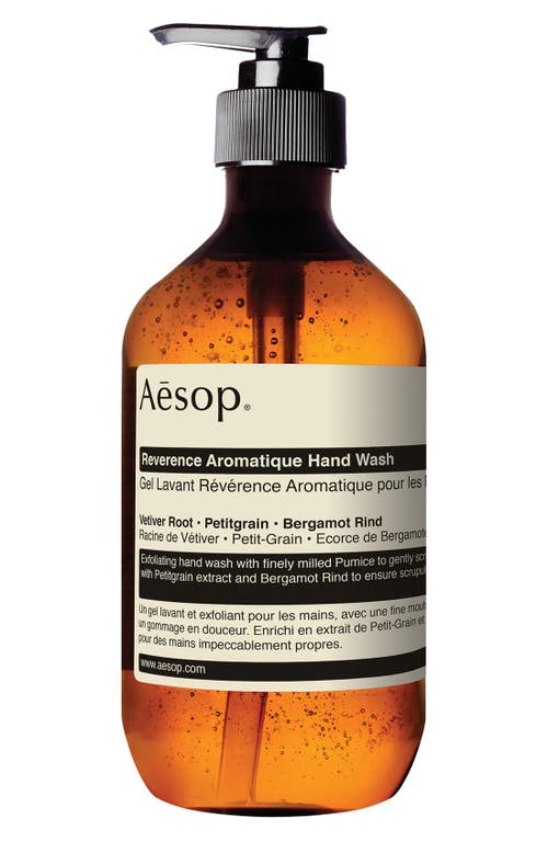 Aesop Reverence Aromatique Hand Wash in Pump at Nordstrom, Size 16.9 Oz