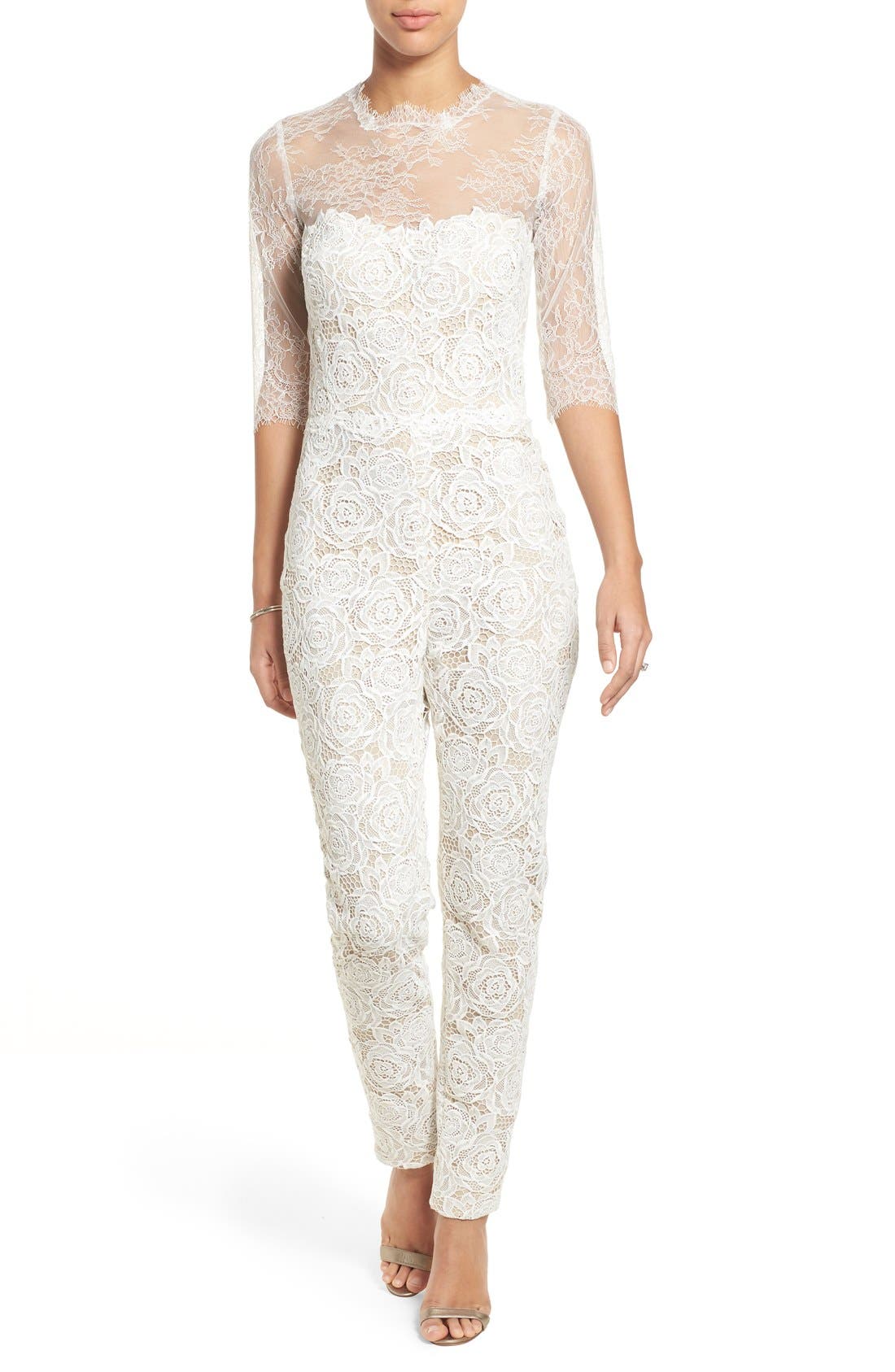 nordstrom lace jumpsuit