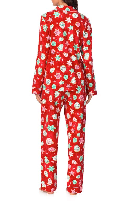 Shop Bedhead Pajamas Print Jersey Pajamas In Sugar Cookies