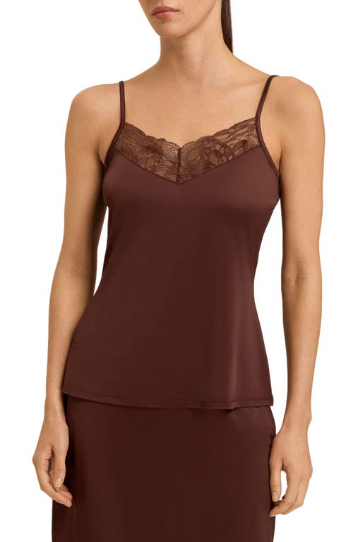 Hanro Elia Lace Trim Satin Camisole at Nordstrom,