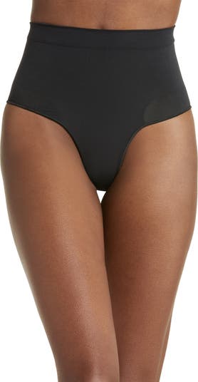 SHAPERMINT Mid Rise Seamless Stretch Mid-Waist Brief, Ultra Soft Full Briefs  for Women Black at  Women's Clothing store