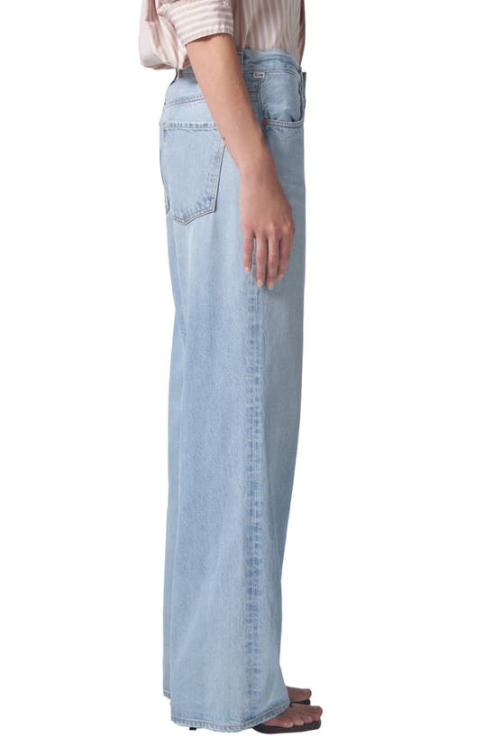Shop Citizens Of Humanity Annina High Waist Wide Leg Jeans In Alemayde
